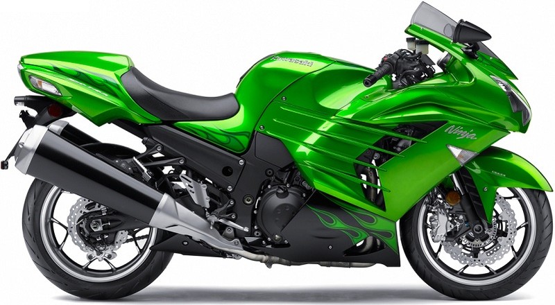 ZX-14R color variations using OEM pieces